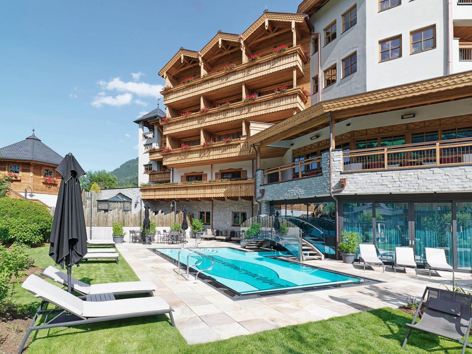 Der Unterschwarzachhof Hotel Заалбах-Хинтерглем Екстериор снимка