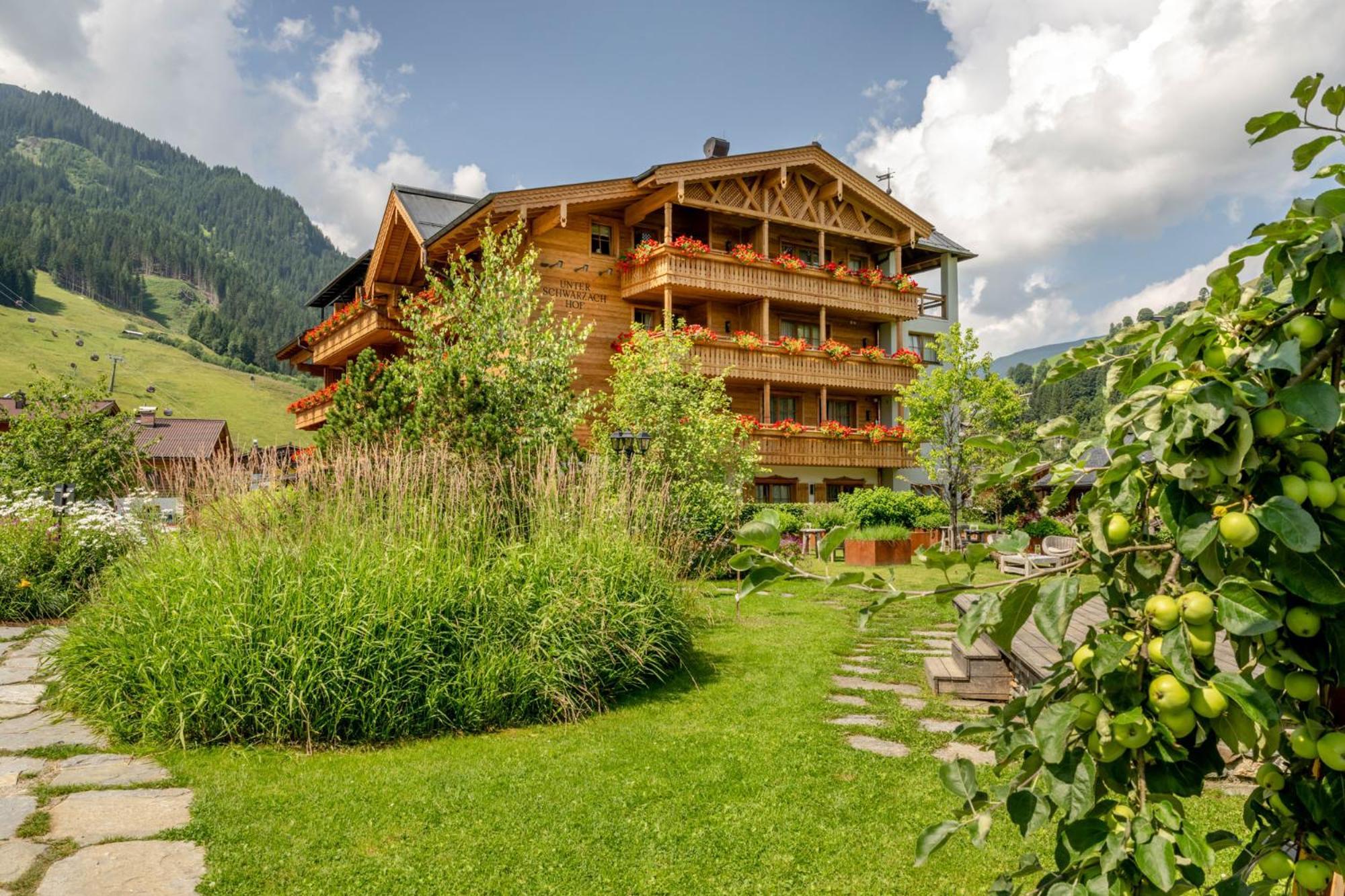Der Unterschwarzachhof Hotel Заалбах-Хинтерглем Екстериор снимка